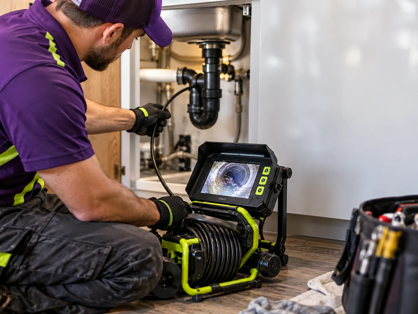 Drain Cleaning company in Goodells, MI